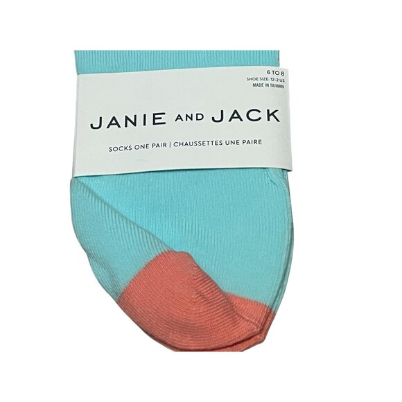 Janie & Jack Blue Sailboat Socks 1 Pair Size 12-24 Months - Picture 4 of 6